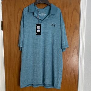 Under Armour Men's Teal Polo Shirt